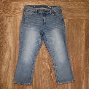 GAP Women's Light Blue Ankle Jeans